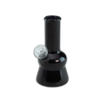 XS-bong Black↕135mm-Sklenený