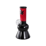 XS-bong Red↕135mm-Sklenený