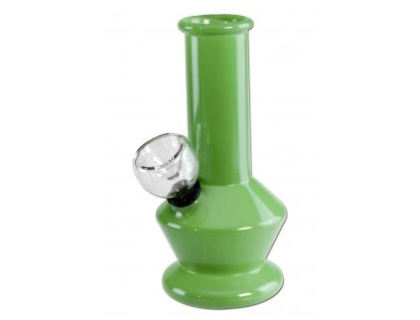 XS-bong Green↕135mm-Sklenený