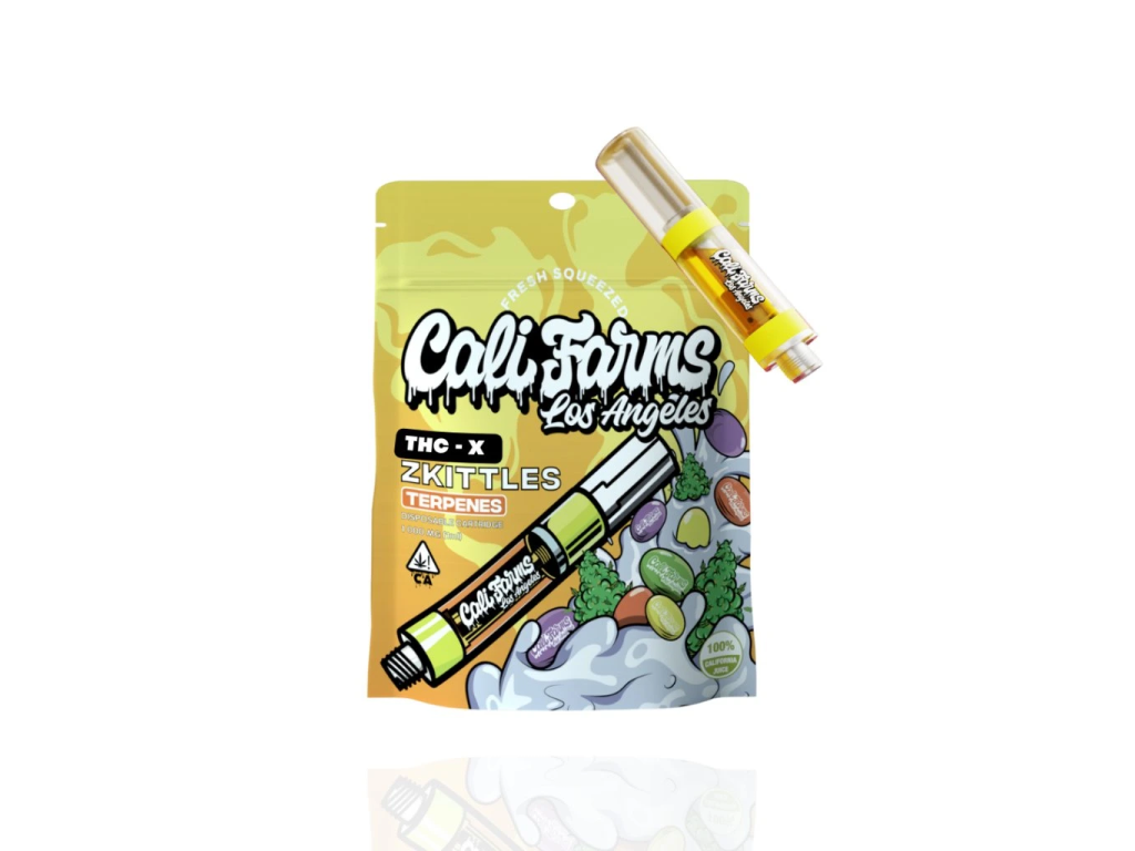 THC-X Vape náplň s terpeny Zkittlez 1 ml